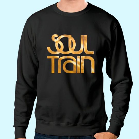 JIANGMUYA Women's Soul Train Gold Logo Sweatshirt