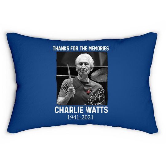 Charlie Watts Lumbar Pillow