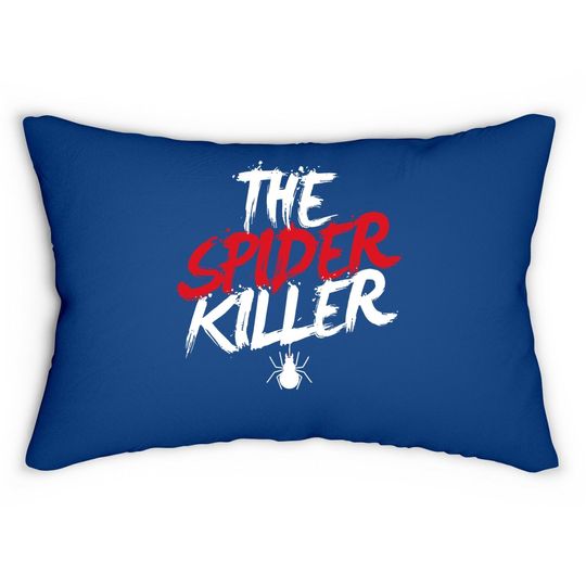 The Spider Killer Creepy Lumbar Pillow