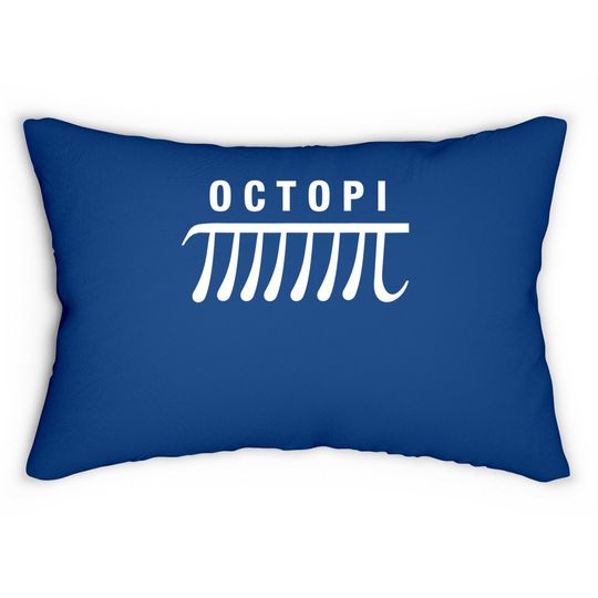 Octopi Science Math Pi Great Lumbar Pillow