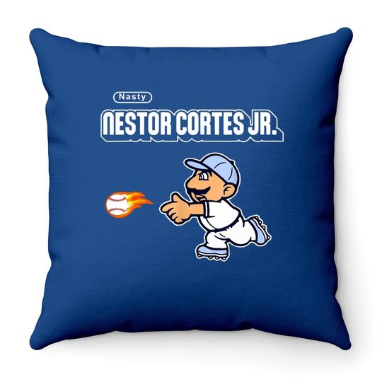 Nestor Cortes Jr For Throw Pillow