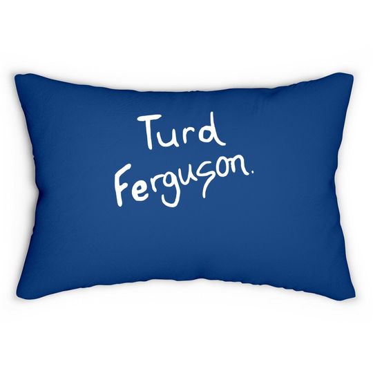 Donkey Lumbar Pillow Turd Ferguson Funny 90s Lumbar Pillow