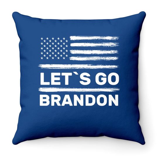Lets Go Brandon Let's Go Brandon Throw Pillow