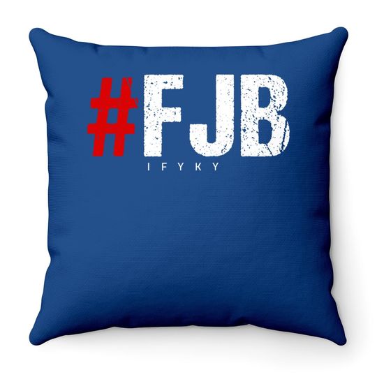 Pro America F Biden - F.j.b Throw Pillow