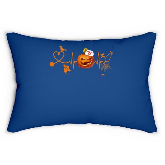 Halloween Lover - Nurse Heartbeat With P Lumbar Pillow