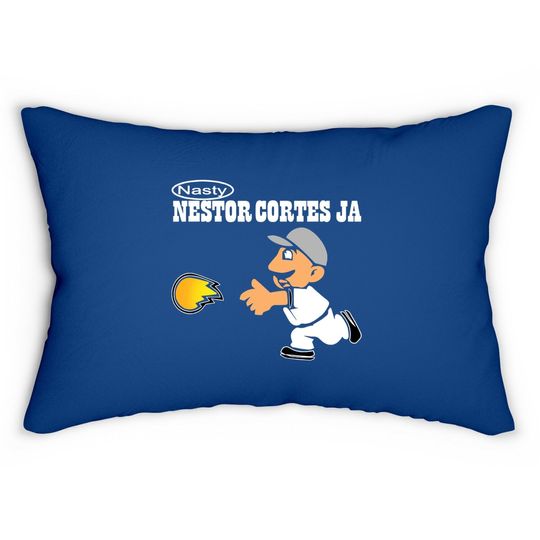 New Nasty-nestor-cortes-jr Color Lumbar Pillow