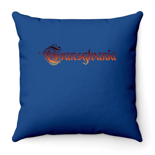Transylvanian Night Throw Pillow