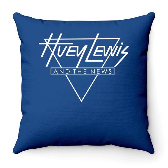 Huey Lewis And The News Throw Pillow