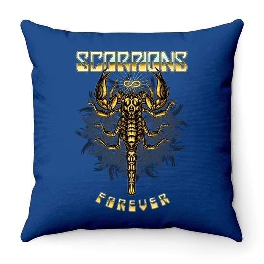 Scorpions - Forever  throw Pillow