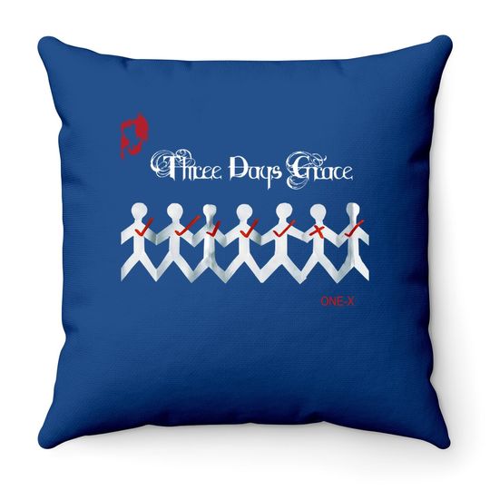 Three Days Grace One Throw Pillow