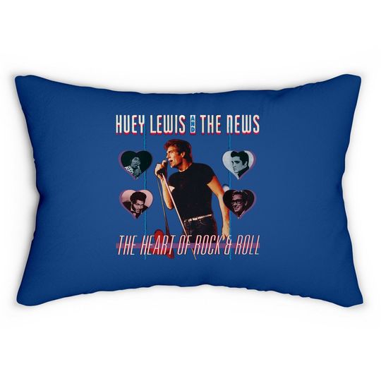 Huey Lewis And The News Lumbar Pillow
