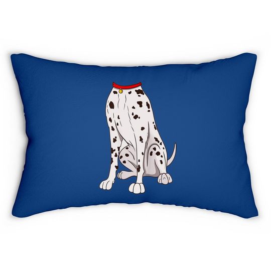 Dalmatian For Halloween Dog Animal Cosplay Lumbar Pillow