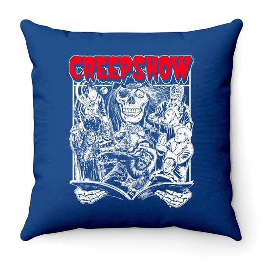 Creepshow Throw Pillow