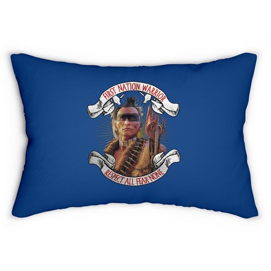 First Nation Warrior Classic Lumbar Pillow