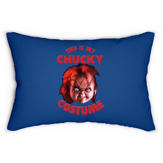 Child's Play This Is My Chucky Costume Lumbar Pillow