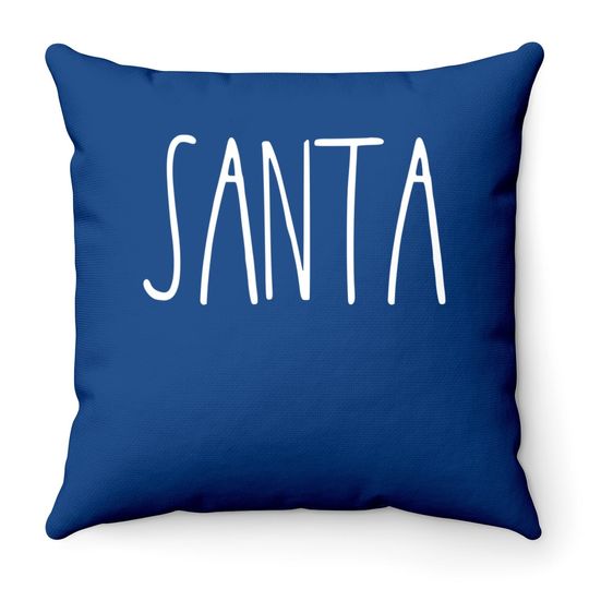 Santa's Favorite Ho Matching Christmas Throw Pillow For Couples Throw Pillow