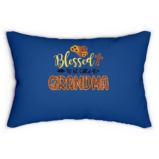 Blessed To Be Called Grandma Heart Classic Lumbar Pillow