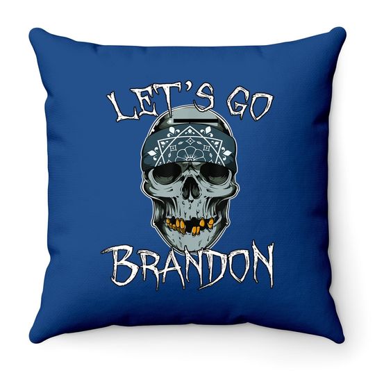 Let’s Go Brandon Throw Pillow