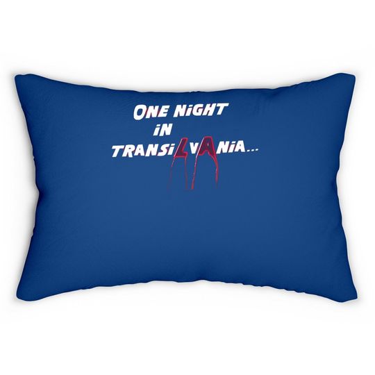 Nightmare Before Hiss-tmas One Night In Transilvania Lumbar Pillow