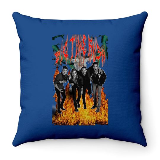 Heavy Metal Big Time Rush Throw Pillow