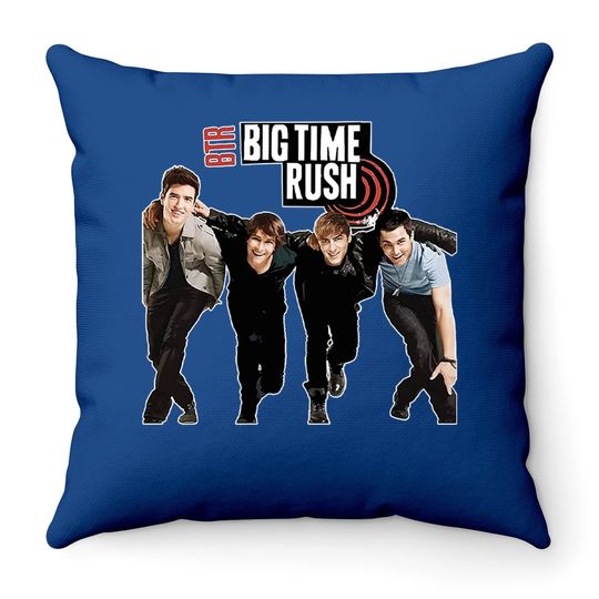 Big Time Rush Music Band Throw Pillow