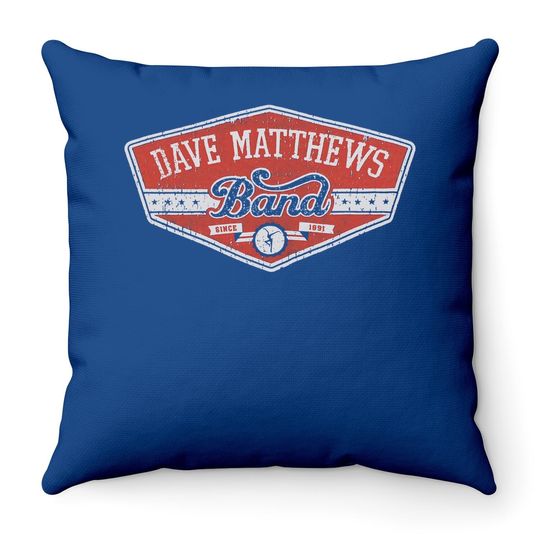 Dave Matthews Band Throw Pillow