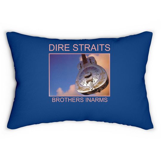 Dire Straits Brothers In Arms Rock  lumbar Pillow
