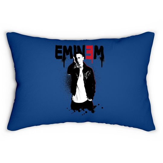 Eminem  Sprayed Up Lumbar Pillow