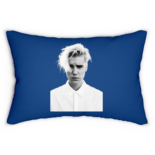 Justin Bieber  Purpose Tour Photo Dateback Lumbar Pillow