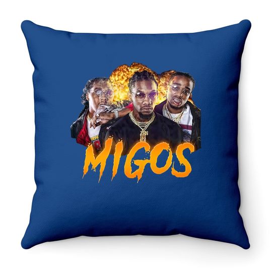 Migos Culture Throw Pillow