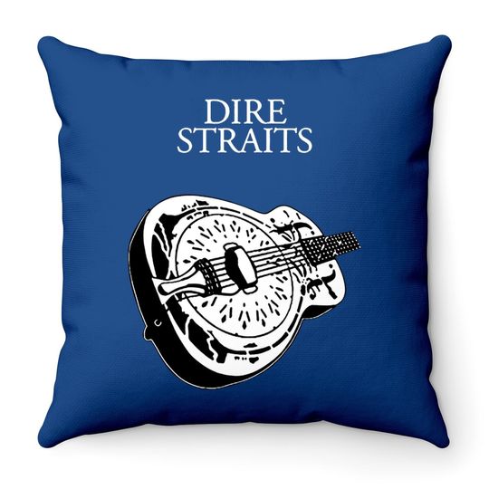 Dire Straits Quick-dry Throw Pillow Top Sports Short Sleeve Throw Pillow