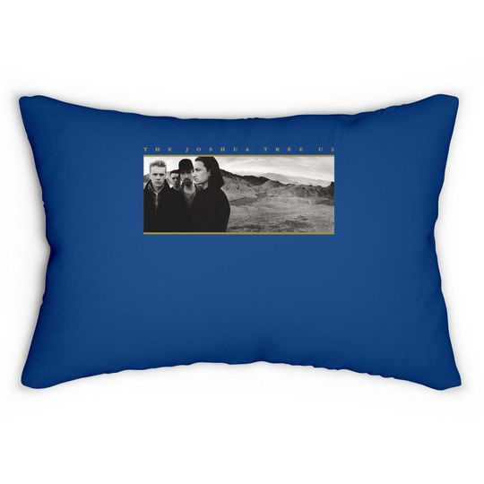 U2 & Joshua Tree Organic Cotton Lumbar Pillow