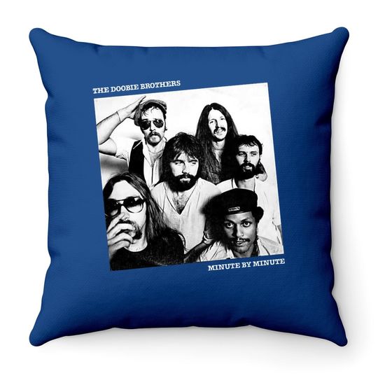 The Doobie Brothers Minute By Minute  throw Pillow