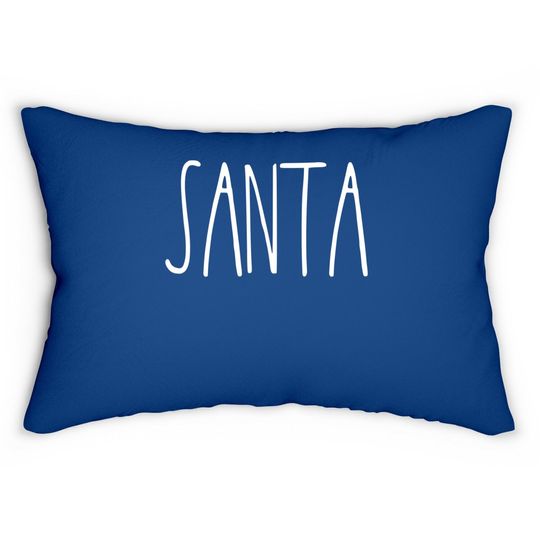 Santa's Favorite Ho Matching Christmas Lumbar Pillow For Couples Lumbar Pillow
