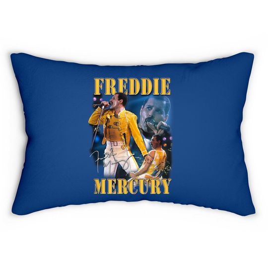 Freddie Mercury Lumbar Pillow