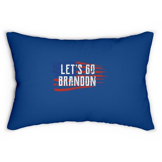 Let’s Go Brandon Lumbar Pillow