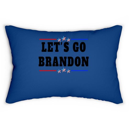 Let's Go Brandon Joe Biden Chant Impeach Costume Lumbar Pillow