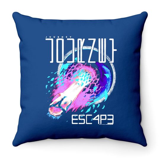 Journey Rock Band Escape Album Cover Adult Short Sleeve Throw Pillow Graphic Throw Pillow