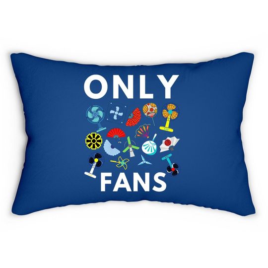 Only Fans Lumbar Pillow