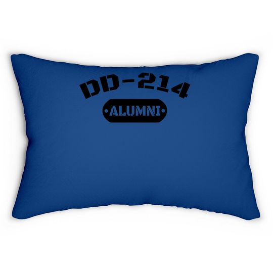 Dd-214 Us Alumni Lumbar Pillow