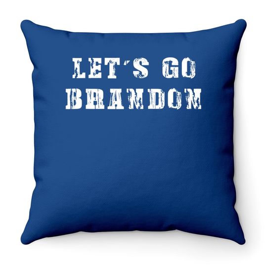 Let's Go Brandon, Joe Biden Chant, Impeach Biden Throw Pillow