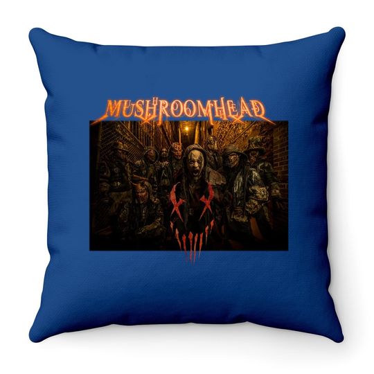 Mushroomhead Cool Band Throw Pillow