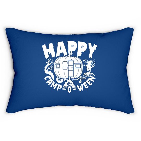 Happy Camp-o-ween Lumbar Pillow