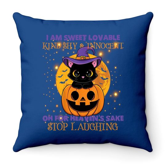 I Am Sweet Lovable Kind Shy And Innocent Classic Throw Pillow