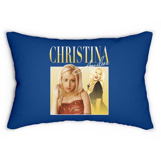 Christina Aguilera Vintage Lumbar Pillow
