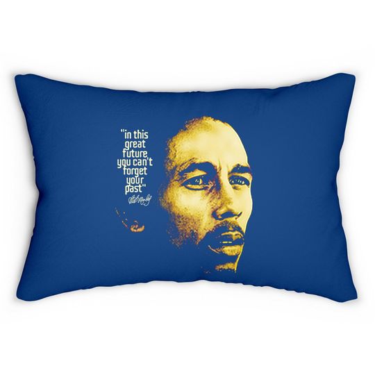 Bob Marley No Woman No Cry Lumbar Pillow