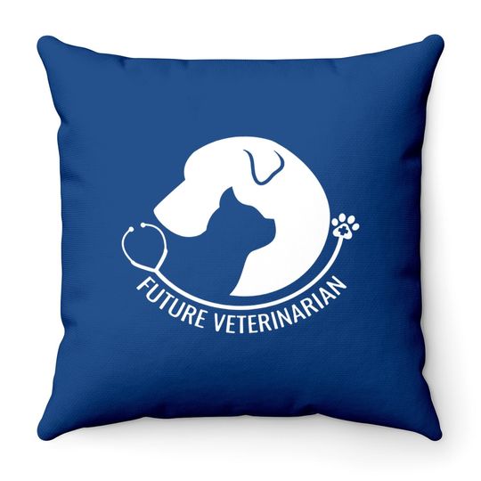 Future Veterinarian Throw Pillow