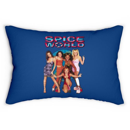 Spice Girls World Tour 2019 Vintage Lumbar Pillow