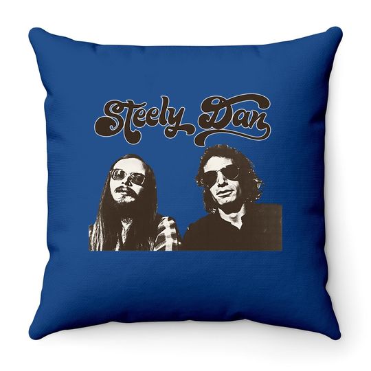 Steely Dan Retro Style Throw Pillow