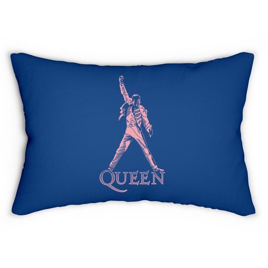 Queen Pose Freddie Mercury Lumbar Pillow